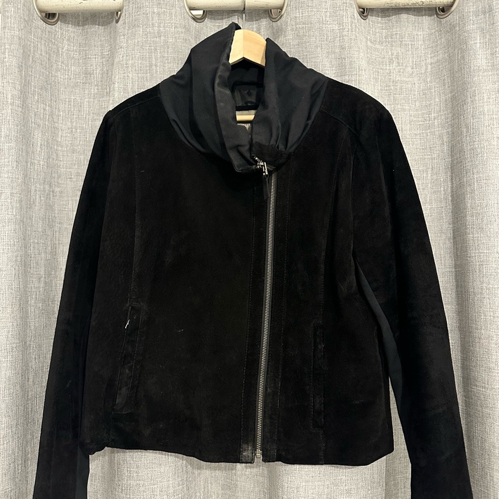 Black Suede Women's Jacket